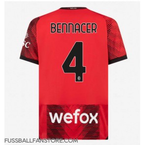 AC Milan Ismael Bennacer #4 Replik Heimtrikot 2023-24 Kurzarm